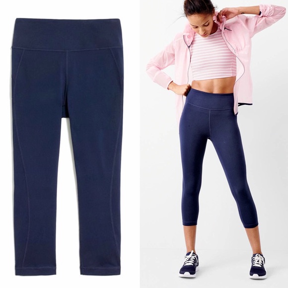 J. Crew Pants - New Balance For J. Crew High Waist Crop Leggings